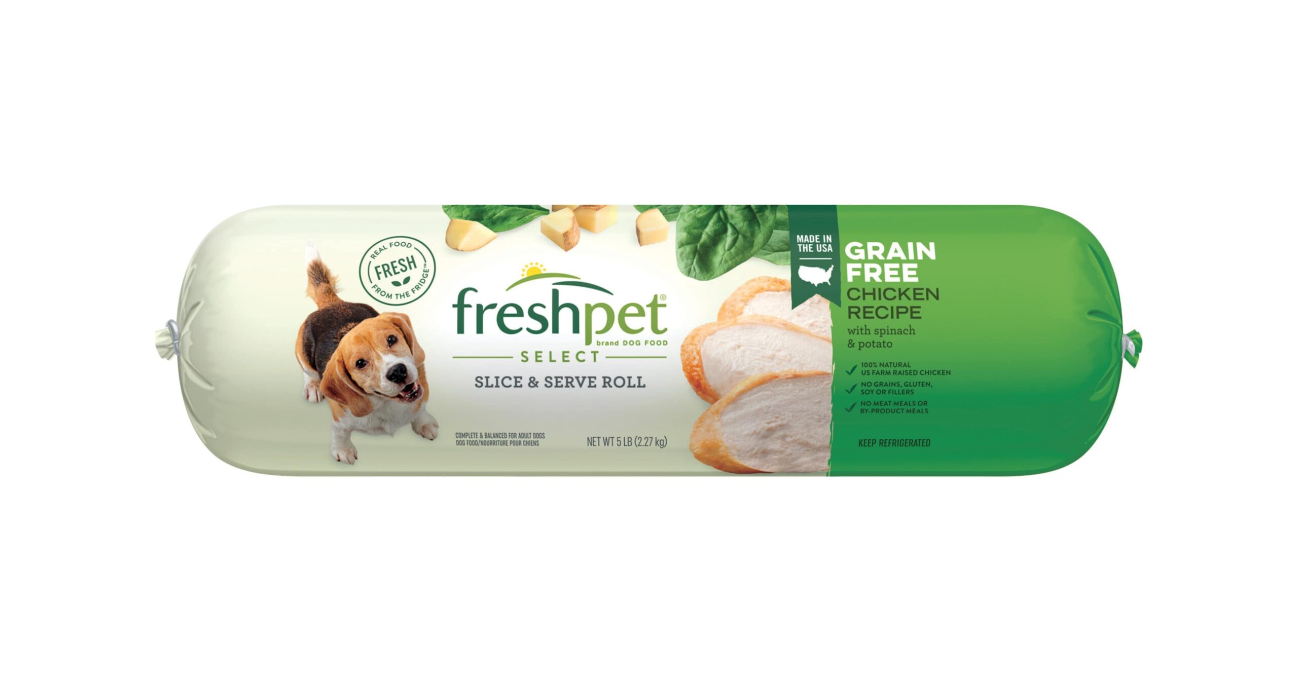 can you freeze fresh pet dog food